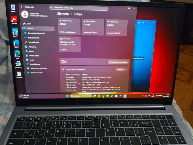TROCAR NOTEBOOK por PS5