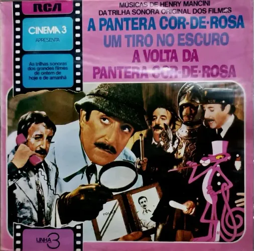 Lp Cinema3 Clássicos - A Pantera Cor de Rosa 1981