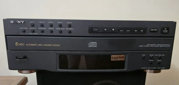 CD Player Sony CDP-C322M 5 Discos