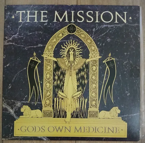 Disco de Vinil  The Mission - Gods  Own Medicine