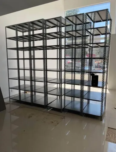 Prateleiras reforçadas 9 bandeijas 