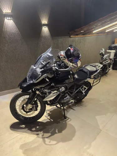 Moto BMW GS 1200 triple black