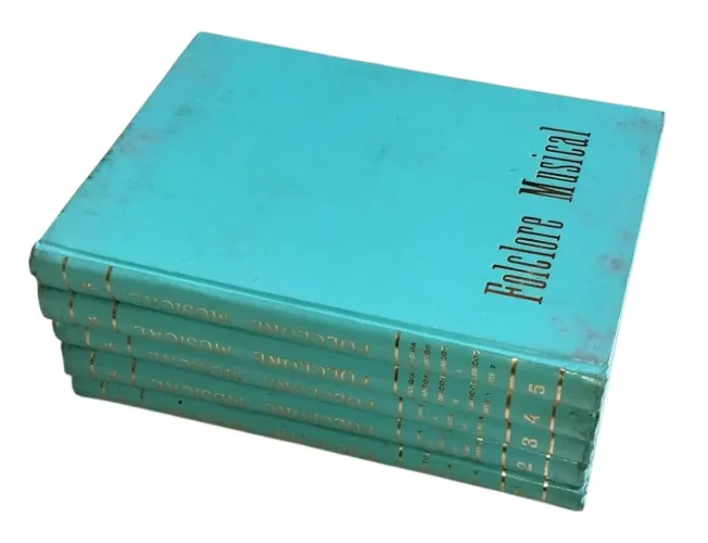 Coleção Folclore Musical . 4 Volumes