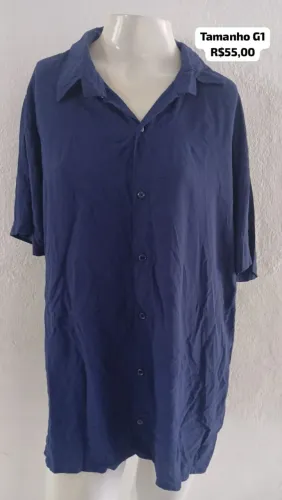Camisa masculina em tecido G1