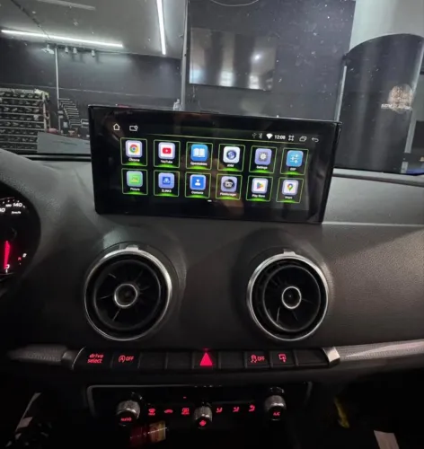 Central multimídia Audi a3 10,25? smart touch com CarPlay