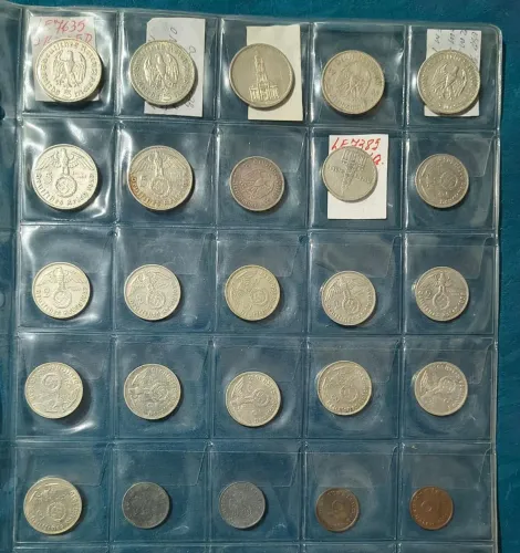 164 moedas segunda guerra mundial Alemanha