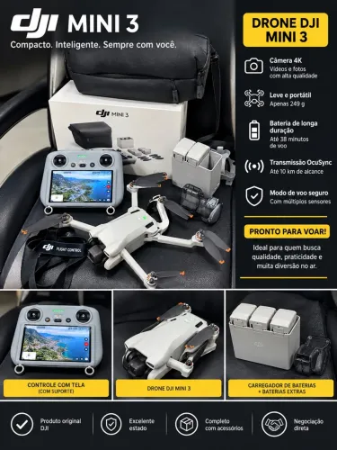 DRONE DJI MINI 3 - FLY MORE COMBO
