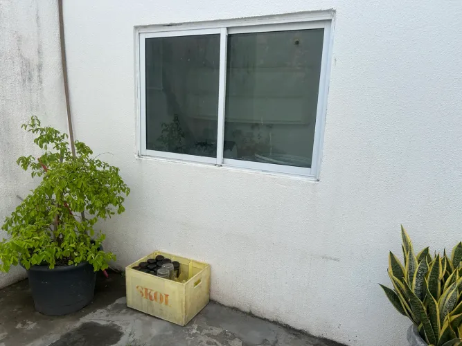 Janela blindex 2 folhas 100x150 vidro verde