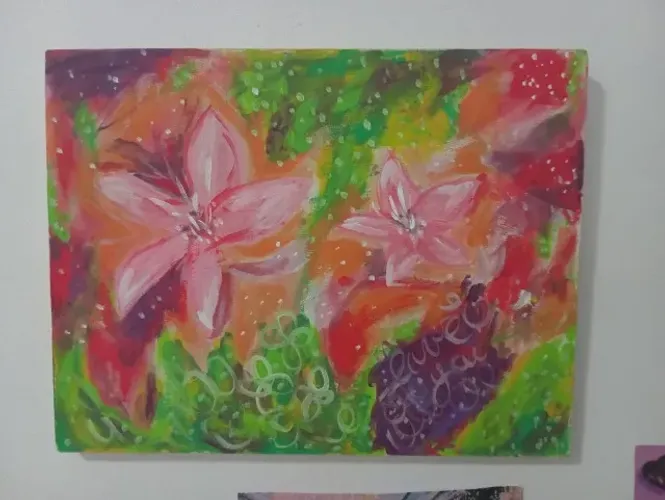 Tela flores