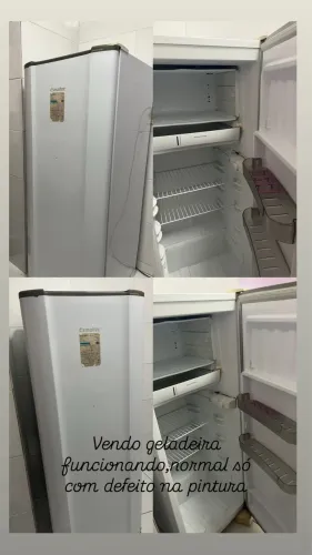 Vende geladeira com defeito na pintura