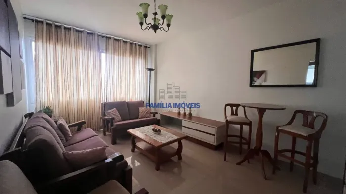 Apartamento para alugar 2 quartos 1 suite no Gonzaga em Santos SP