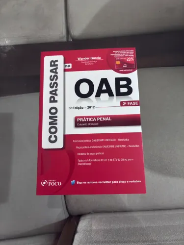 Como passar oab 2 fase prática penal