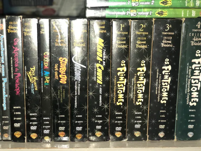 Lote dvds box Hanna barbera digipack