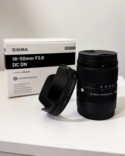 Lente sigma 18-50mm / 2.8 / Sony - APS-C 