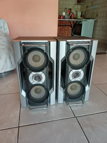 Vendo Caixas De Mini System Sony Mhc Gn 990 4ohms, Seve Em Outros Aparelhos De Som