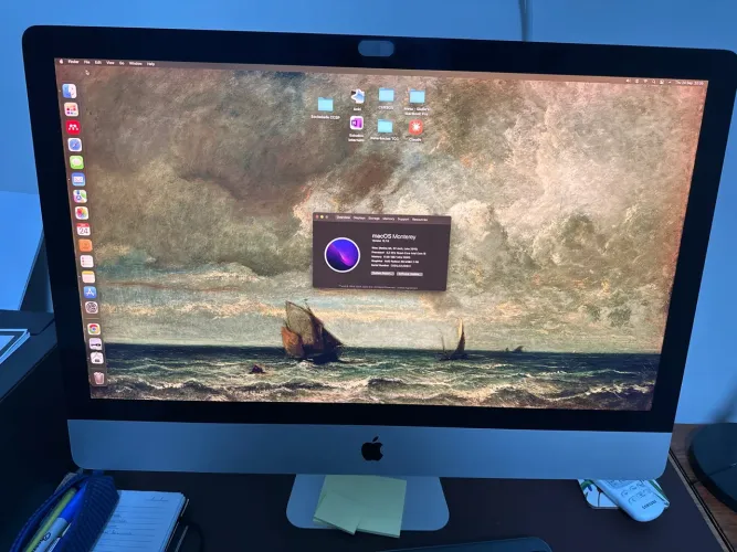 iMac 27 polegadas | Retina 5K (Late 2015) | SSD 1TB | Teclado e Mouse Apple | Sem avarias