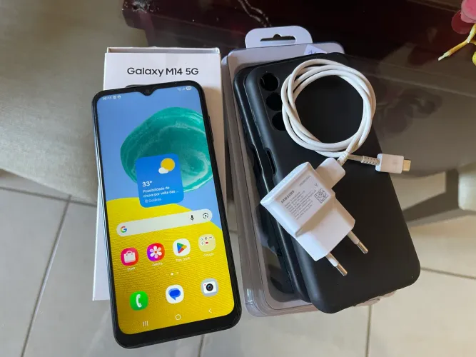 Samsung Galaxy M14 5G 128GB - Bateria Gigante + NFC