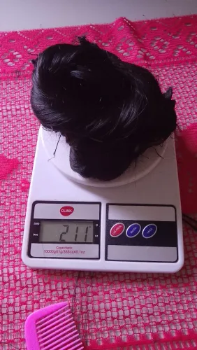 Cabelo humano brasileiro do sul 200 gramas 50 centímetros