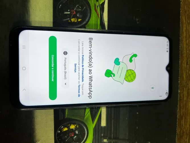 Celular Samsung A14 com caixa 