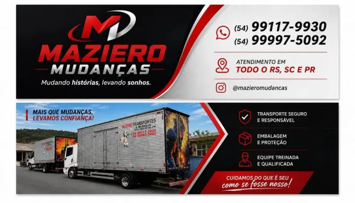 Mudanças e transportes 