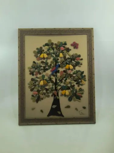 Tapeçaria feito a mão Artista Tita