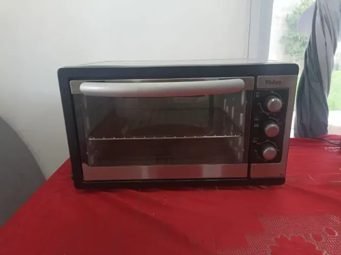 Forno Elétrico 46 Litros Philips Usado A Gente P 127v Preto 
