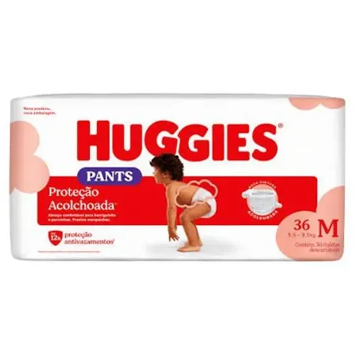 Fralda haggies M Pants 