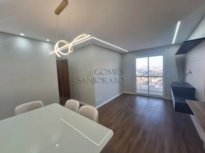Apartamento com 2 quartos, sendo 1 suíte para alugar no Parque São Vicente em Mauá