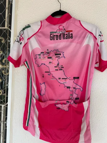 Camisa Ciclismo Giro d Italia Original Feminina - Estampa Exclusiva Itália