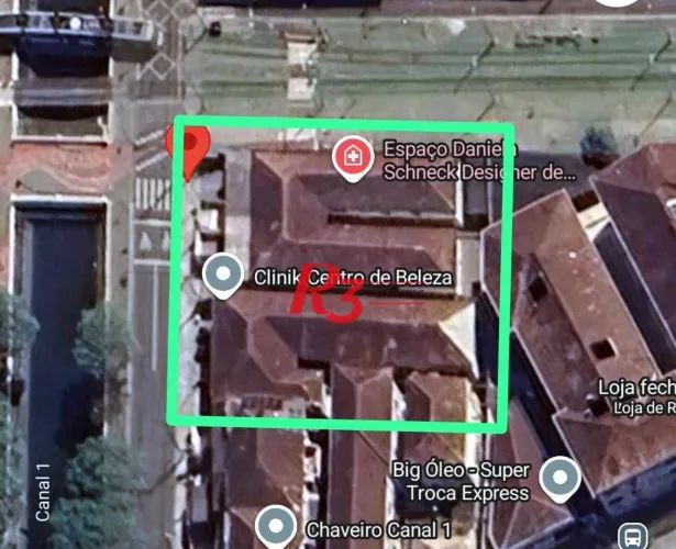 Terreno à venda, 1350 m² por R$ 9.500.000,00 - Marapé - Santos/SP