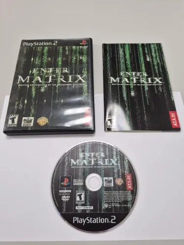 JOGO ENTER THE MATRIX - ORIGINAL PS2