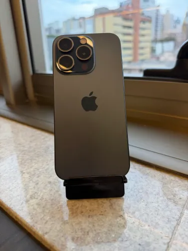 iPhone 15 Pro 128GB Azul - SEMINOVO - LOJA FÍSICA 