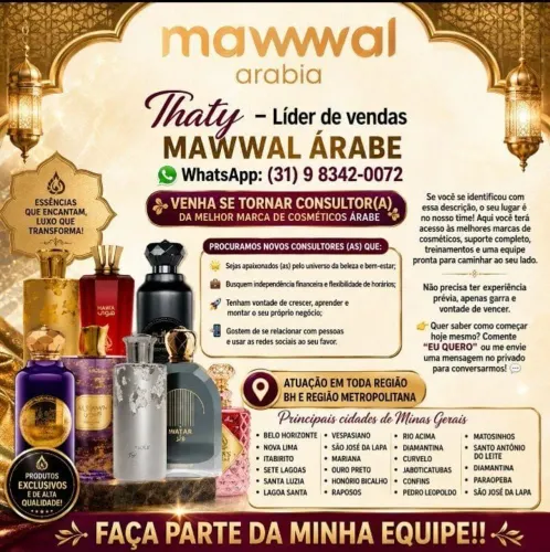 Seja um(a) Revendedor(a) Mawwal Árabe em Belo Horizonte e Região!