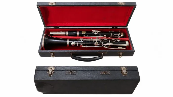 Clarinete Weingrill Raridade Impecável Sib 14 chaves Madeira Sapatilhas Novas Estojo
