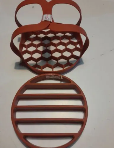 grelhas e suporte de panelas original oxo