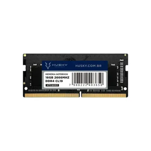 Memória Para Notebook Husky 16gb 2666mhz Ddr4 Cl19 - Htcq003