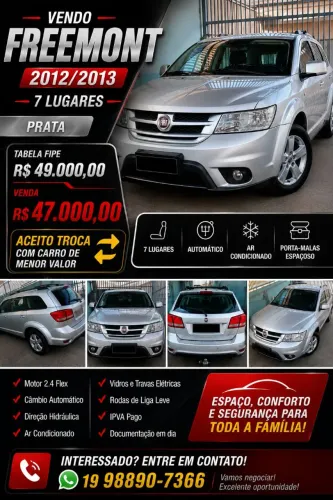 Fiat Freemont 2.4 16V 5P Aut. 2013