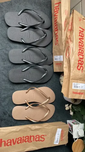 Chinelos Havaianas n 35/36 ORIGINAIS 