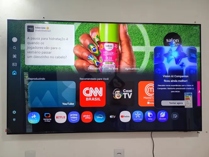 Smart tv Samsung 65 na caixa com Nota fiscal (entrego) 2026