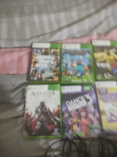 VENDO DEZ JOGOS DE XBOX 360 ORIGINAIS E. UM KITNET