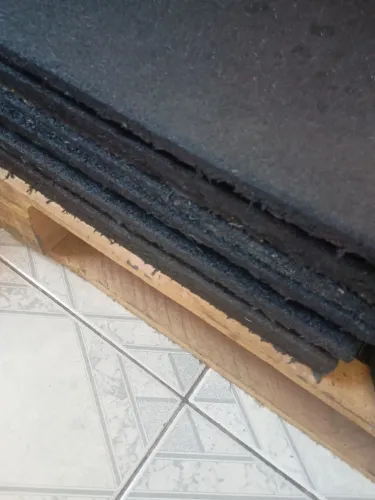 14 Placas de Piso emborrachado 1metro quadrado 15mm espessura 