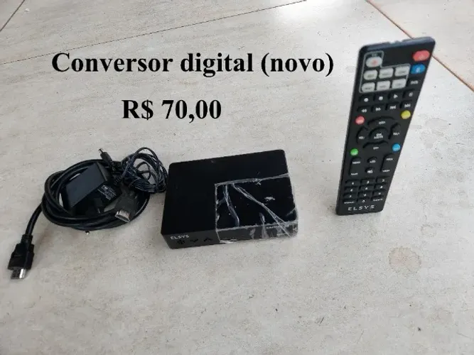 Conversor digital para antena parabólica