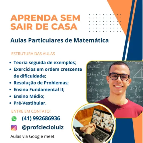 Professor Particular de Matemática