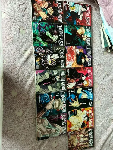 Mangás jujutsu kaisen vol. 0 ao 12