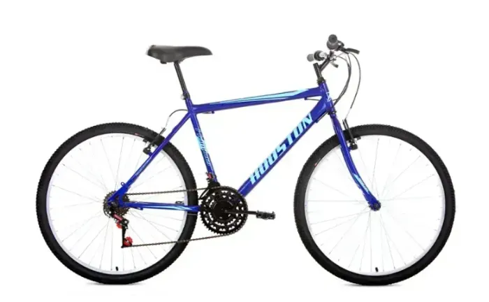 Bicicleta Houston Foxer Hammer aro26 nova, desmontada na caixa - Mobilidade Urbana Ideal
