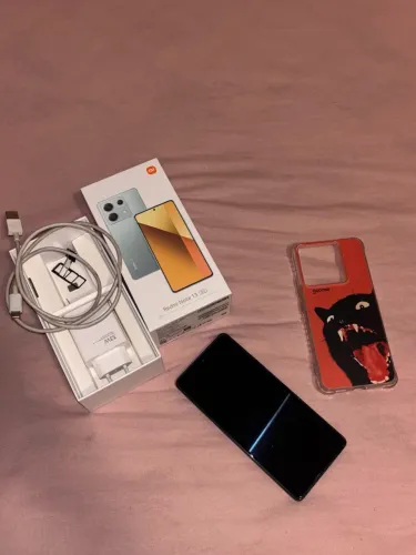 Redmi note 13 5G - acompanha carregador original, caixa inicial, película e capinha