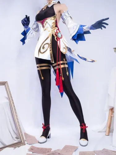 Cosplay ganyu genshin, uwowo