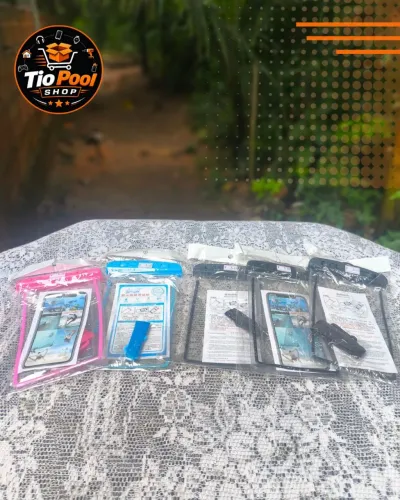 Bolsa Impermeável Universal para Telemóvel - Proteção Total Contra Água, Areia e Poeira!