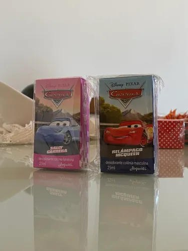 Kit de perfumes Jequiti Edição Carros (feminina e masculina)