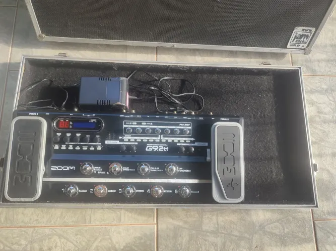PEDALEIRA ZOOM G9.2TT VALVULADA COM CASE